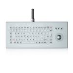 86 Keys Compact Format Stainless Steel Keyboard Waterproof Explosion Proof IP68 for sale