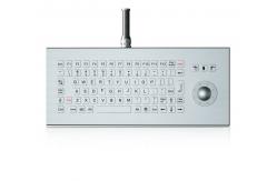 China 86 Keys Compact Format Stainless Steel Keyboard Waterproof Explosion Proof IP68 supplier