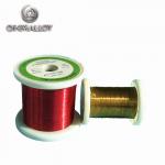 Lacquered Enameled Insulated Resistance Wire 180 Degree Celsius Coating Thermal Level