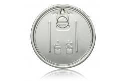 China SGS Full Open 401 99mm Powder Easy Open Can Lids supplier