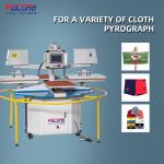 40x50cm Automatic Heat Transfer Machine , Hot Press Machine For Shirts