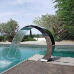 Stainless Steel Swimming Pool Accessories SPA Head Equipment Massage Fountains Waterfall 25m3/h for sale
