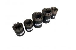 China Threaded Impregnated Diamond Core Bit For Drilling And Mining supplier