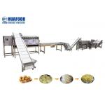 2000kg/h Fruit And Vegetable Processing Line Potato Washing Peeling Machine for sale