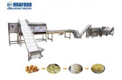 China 2000kg/h Fruit And Vegetable Processing Line Potato Washing Peeling Machine supplier