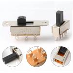 50V Electric Slide Switch CE 2p3t Slide Switch For Home Appliance