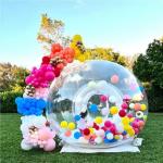 Transparent Inflatable Bubble Tent Bubble House 5m With Blower for sale
