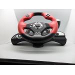 Foot Pedal Video Game Steering Wheel Dual Vibration 2 Meter Cable For PC PC360 P2 P3 for sale