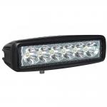 Passenger Car Ultra Slim Led Bar Flush Mount Off Road 18W ECE DC 24V for sale