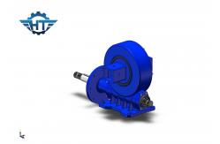 China Vertical Envelope Worm And Self Locking Slew Drive Solar supplier