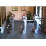 110V / 220V Automatic Mifare Card Tripod Turnstile Gate , IP54 Indoor Outdoor Tripod Turnstile for sale