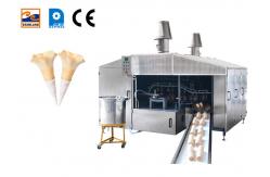 China Commercial Automatic Wafer Cone Production Line Rolled Sugar Biscuit Cone Machine supplier