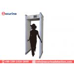 Infrared Remote Control Full Body Metal Detectors , Metal Detector Door 60 Detecting Areas for sale