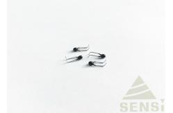 China Epoxy Resin Coated NTC Thermistor Miniature Design Fast Thermal Response supplier