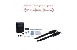 China Double Leaf Swing Gates Motor 400kg Lockmaster Automatic Wifi Mobile App Control supplier