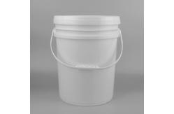 China 5 Gallon 20 Litre Automotive Lubricants Plastic Bucket With Grease Cap supplier