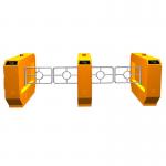 Entrance Swing Security Turnstile Gate Access Control System 600mm Passage Width for sale