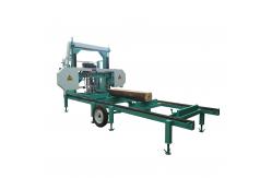 China MJ1000D/MJ1300D/MJ1600D Diesel Engine Powered Portable Horizontal Band Sawmills supplier