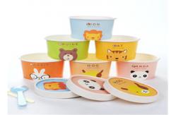 China Automatic Paper Bowl Making Machine With Ultrasonic and Hot Air Heating 80Pcs/Min supplier