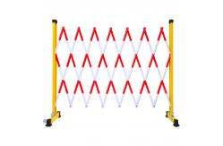 China Easy To Open Close FRP  Expandable Temporary Fence Weather Resistance supplier