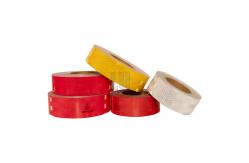 China Wholesale Vehicle Reflective Tape 5CM ECE R 104 Certification Adhesive Reflective Conspicuity Marking supplier