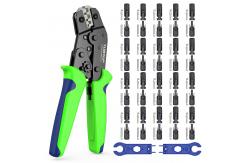China Anti Abrasion PV Solar Crimping Tool Kit Portable Alloy Material supplier