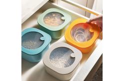 China 1L 2L 3L Microwave Plastic Food Container Plastic Kitchen Organizer supplier