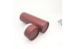 China Perfume Bottle Hold Tight Cardboard Paper Tube Dembossing Surface supplier