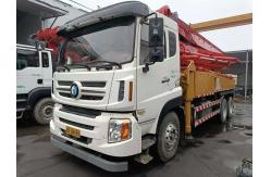 China Shacman 37m Concrete Line Pump Truck Maximum Output 60-100 M3/H supplier