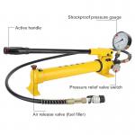 Manual Hydraulic Pump With Meter Manual Hydraulic Pump Hydraulic Station CP-700 for sale