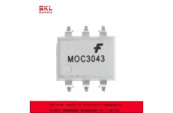 China MOC3043SR2M Power Isolator IC Optically Isolated  High Speed Zero Crossing Detection supplier