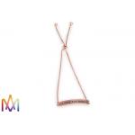 1mm Thickness Adjustable BoxChain Womens Engraved Bracelets