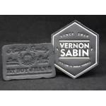 Small Black Custom Leather Clothing Labels Debossed For Jeans for sale