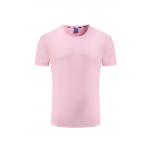 Pink Color 160gsm All Cotton Tee Shirts For Women for sale