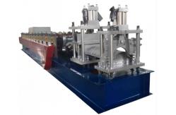 China CE Ridge Cap Roll Forming Machine Cr12 Hydraulic Cutting supplier