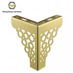 Furniture Hardware Metal Plating Polished Sofa Legs Bed Feet Chair Feet Coffee Table Bedroom Legs for sale