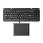 Rugged EMC Keyboard Lightweight With Touchpad Backlight Military Keyboard for sale
