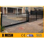 Protecting 60'' Ornamental 3 Rail Aluminum Fence ASTM F2589 for sale