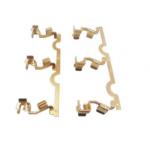 OEM Copper Stamping Parts , Metal Stamping Components Plating Anodizing Finish for sale