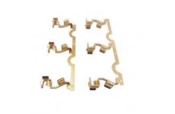 China OEM Copper Stamping Parts , Metal Stamping Components Plating Anodizing Finish supplier
