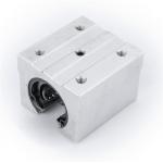 Round Linear Bearing Slide Unit Aluminum Alloy Linear Motion Block Precision