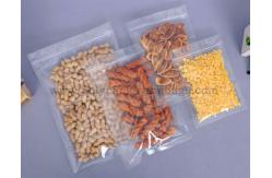 China Zipper Transparent Plastic Retail Bag For Spice Packaging supplier