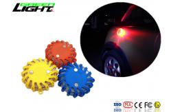 China Magnetic Rechargeable LED Flashing Police Warning Lights With Li - Ion Battery supplier