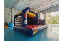 China Outdoor Bounce House Inflatable Bouncer Combo With Slide Hero Spiderman Cartoon Theme supplier