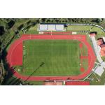 High Strength Full PU Running Track EPDM Granules Training Center for sale