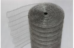 China Durable Structure Steel Mesh Conveyor Belt Positive Driven For Accurate Tracking supplier