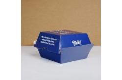 China Burger Box Customization Disposable Fast Food Waiver Packaging Paper Box supplier