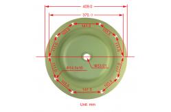 China 96475-A 96476-T Pulse Valve Diaphragm Ingersoll Rand Santoprene PTFE supplier