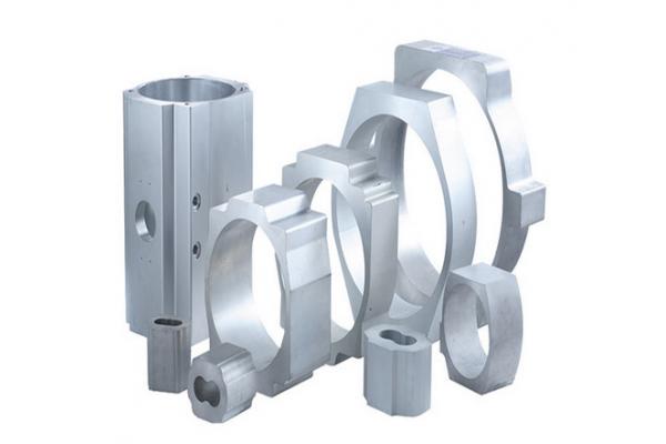 6063 / 6061 Industrial Aluminium Profile For Cylinder , Pump Body Aluminum Extruded Sections