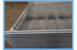 China Removable Temporary Mesh Fencing / Security Fencing With Concrete Block Clamps supplier